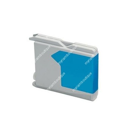 Cartouche cyan compatible BROTHER imprimante DCP130C 