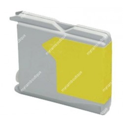 Cartouche yellow compatible BROTHER imprimante DCP130C 
