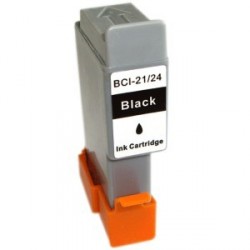 Cartouche noire compatible CANON BCI21/24BK