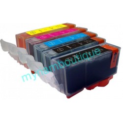 Pack 5 cartouches compatibles CANON imprimante MP540