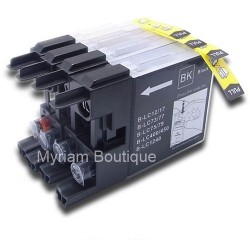 Cartouche noire compatible BROTHER imprimante MFCJ5910DW