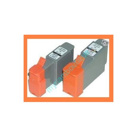 Pack 2 cartouches compatibles CANON imprimante IP1500