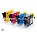 Cartouche CYAN compatible BROTHER imprimante DCPJ315W