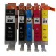 Pack 5 cartouches compatibles CANON imprimante PIXMA MG5450