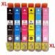 Pack 6 cartouches compatibles EPSON imprimante XP750
