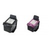 Pack 2 cartouches remanufacturées imprimante HP DESKJET 1050A