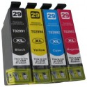 Pack 4 cartouches compatibles pour EPSON imprimante EXPRESSION HOME XP442