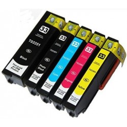 Pack 5 cartouches compatibles pour EPSON imprimante XP540