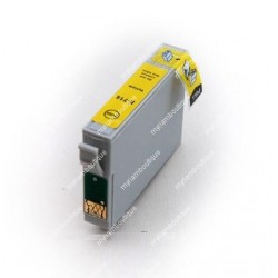 Cartouche yellow compatible EPSON imprimante D78