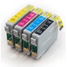 Pack 4 cartouches compatibles EPSON imprimante B40W