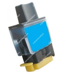 Cartouche cyan compatible pour BROTHER imprimante DCP115C 