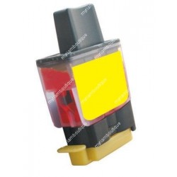 Cartouche yellow compatible pour BROTHER imprimante DCP115C 